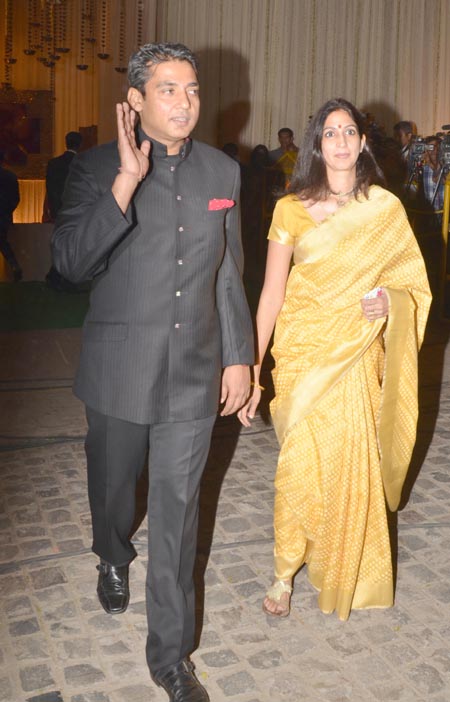 Ajay Jadeja and Aditi Jaitley