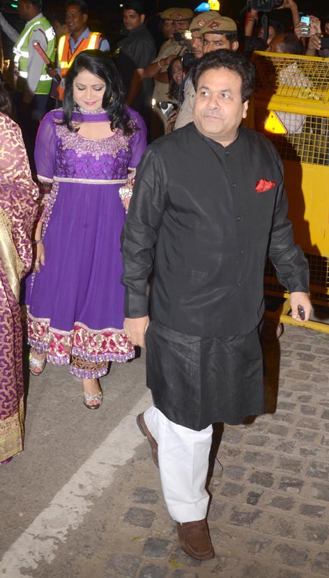 Rajiv Shukla and Anuradha Prasad