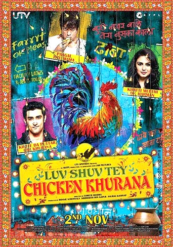 Movie poster of Luv Shuv Tey Chicken Khurana