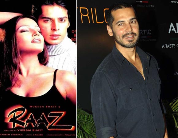 Dino Morea in Raaz, Right: Photographed recently