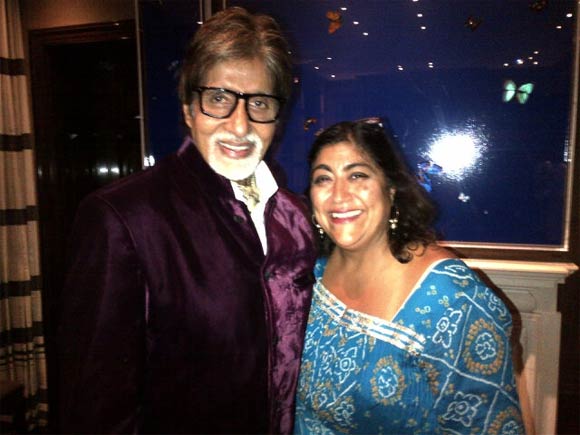Amitabh Bachchan and Gurinder Chaddha