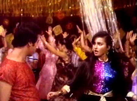 Kamal Haasan and Reena Roy in Sanam Teri Kasam