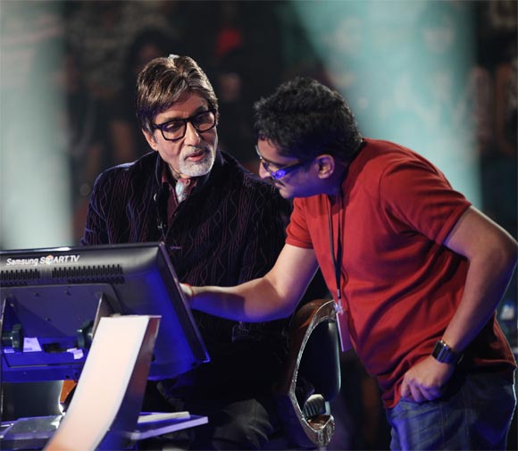 RD Tailang with Amitabh Bachchan