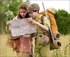 A scene from oonrise Kingdom