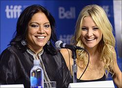 Mira Nair and Kate Hudson at TIFF