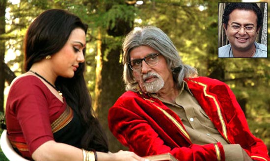 Preity Zinta and Amitabh Bachchan in The Last Lear. Inset: Rituparno Ghosh