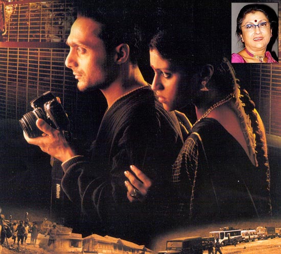 Rahul Bose and Konkana Sen Sharma in Mr and Mrs Iyer. Inset: Aparna Sen