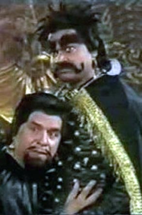 Akhilendra Mishra (right) in Chandrakanta