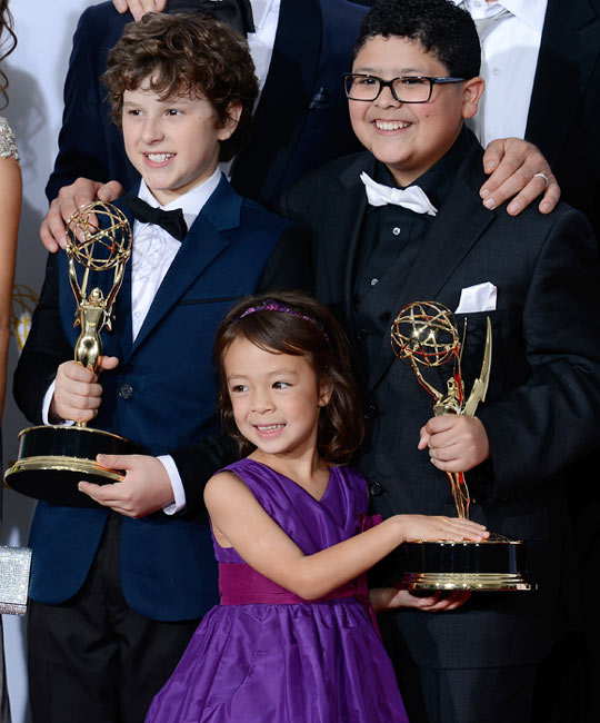 Nolan Gould, Aubrey Anderson-Emmons and Rico Rodriguez