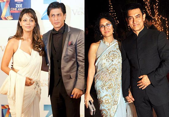 Gauri-Shah Rukh Khan, Aamir Khan-Kiran Rao