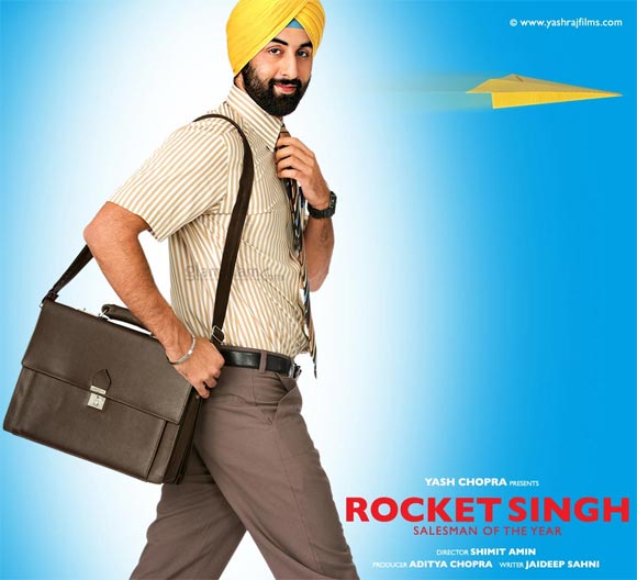 Ranbir Kapoor in Rocket Singh: Salesmen of the Year
