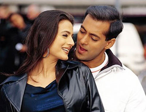 Salman Khan and Ameesha Patel in Yeh Hai Jalwa