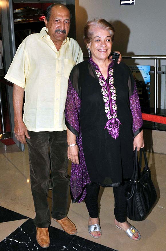 Tinnu and Shehnaz Anand