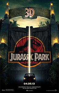 The Jurassic Park 3D poster