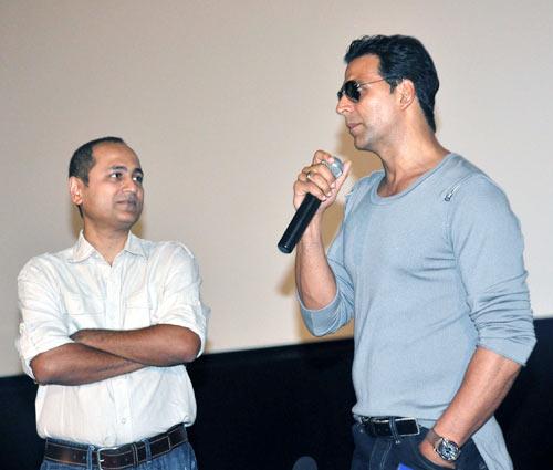 Vipul Shah and Akshay Kumar