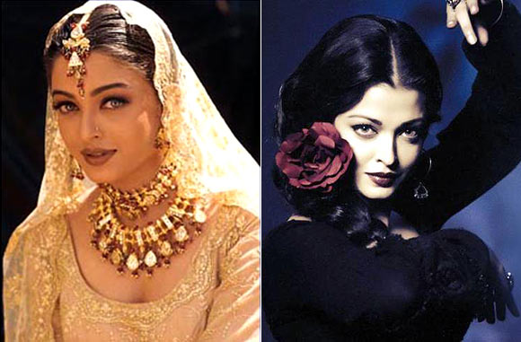 Aishwarya Rai Bachchan in Aur Pyaar Ho Gaya and Guzaarish