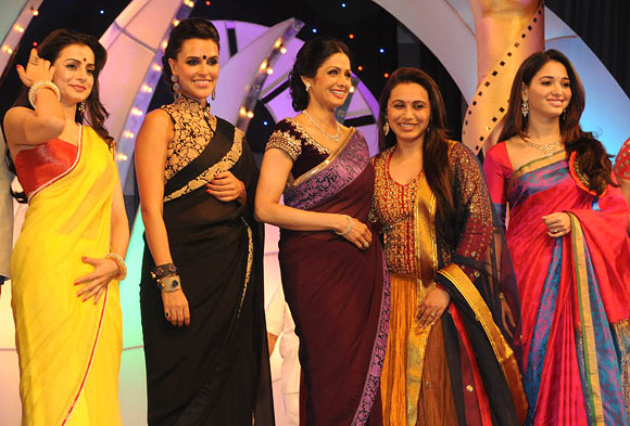 Ameesha Patel, Neha Dhupia, Sridevi, Rani Mukerji and Tamannah