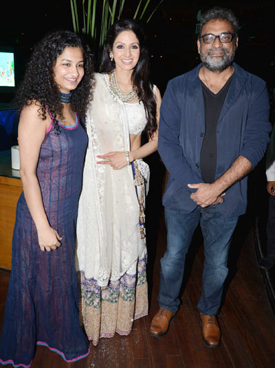Gauri Shinde, Sridevi and R Balki
