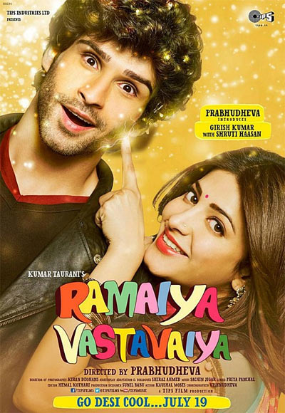 Movie poster of Ramaiya Vastavaiya