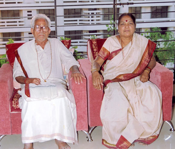 Shivanna Shetty and his wife