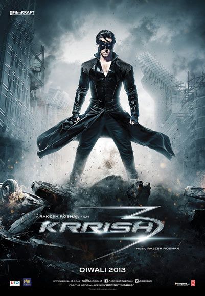 Movie poster of Krrish 3