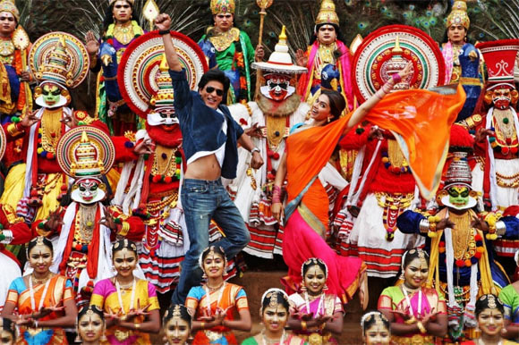 Shah Rukh Khan and Deepika Padukone in Chennai Express