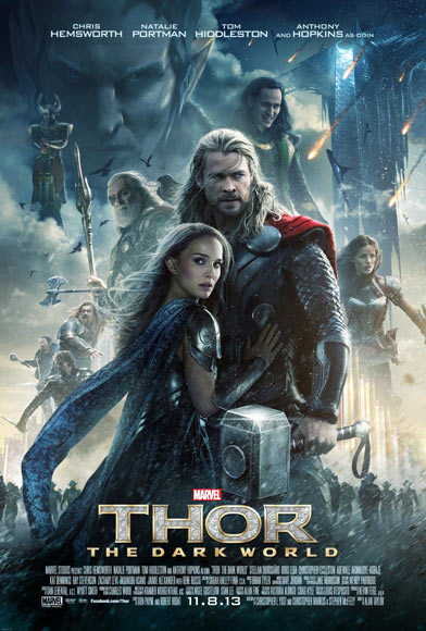 The Thor: The Dark World poster