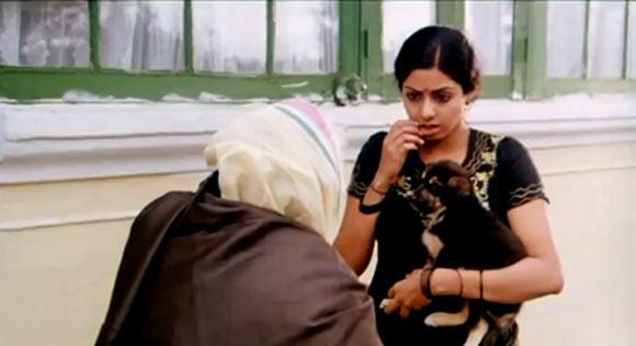 Sridevi in Sadma