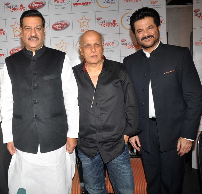 Prithviraj Chavan, MAhesh Bhatt and Anil Kapoor.