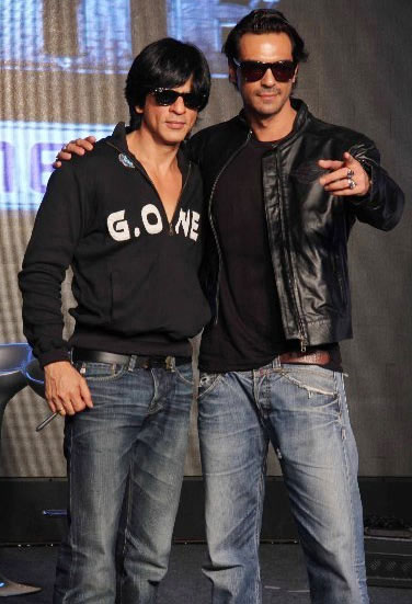 Shah Rukh Khan and Arjun Rampal