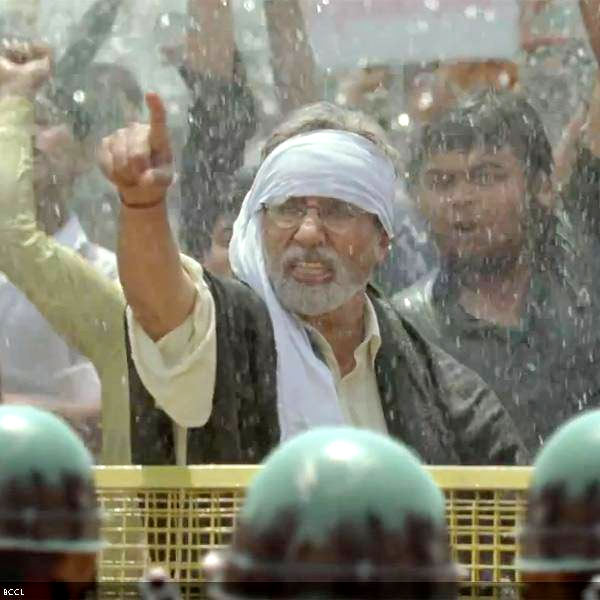 Amitabh Bachchan in Satygaraha
