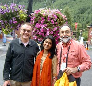 Danny Boyle, Nandita Das and Prabha Sinha