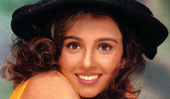 Suchitra Krishnamoorthi in a video for her pop album, Dole Dole.