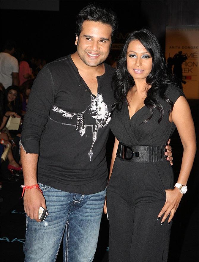 Krushna Abhishek and Kashmera Shah