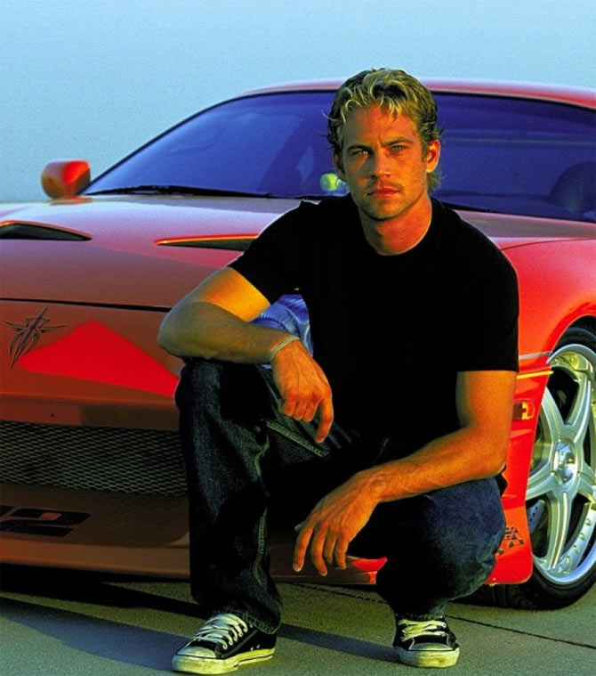 Paul Walker in The Fast And The Furious 