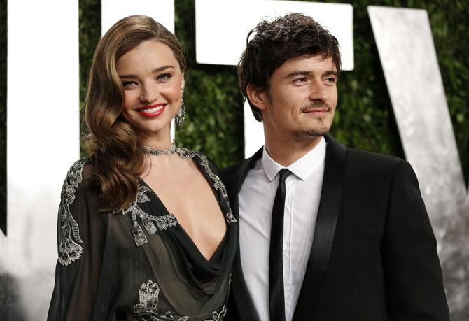 Miranda Kerr and Orlando Bloom