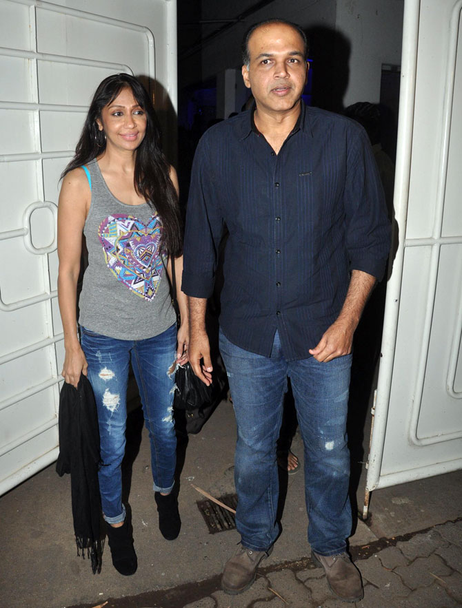 Ashutosh Gowariker with Sunita