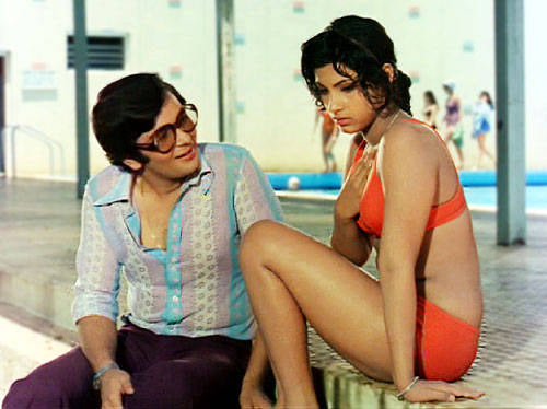 Rishi Kapoor and Dimple Kapadia in Bobby