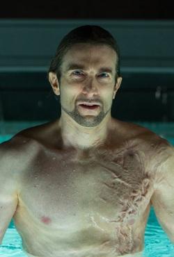 Sharlto Copley in Oldboy