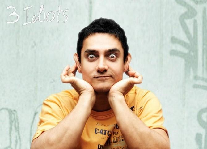 Aamir Khan in 3 Idiots.