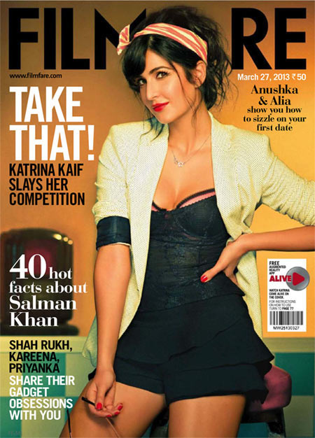 Katrina Kaif on Filmfare cover