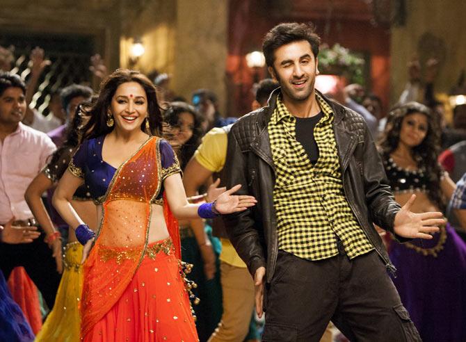 Madhuri Dixit in Ghaghra, Yeh Jawaani Hai Deewani