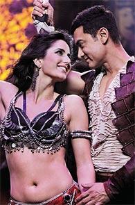 Katrina Kaif and Aamir Khan in Dhoom 3