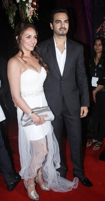 Esha Deol with husband Bharat Takhtani