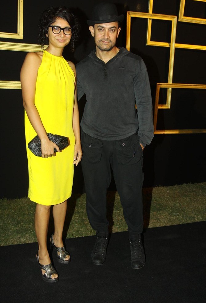 Kiran Rao and Aamir Khan
