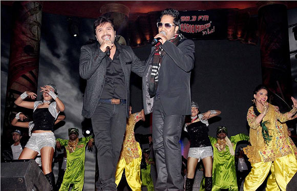 Himesh Reshammiya and Mika