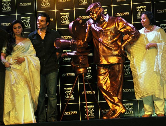 Rani Mukerji, Uday and Pamela Chopra