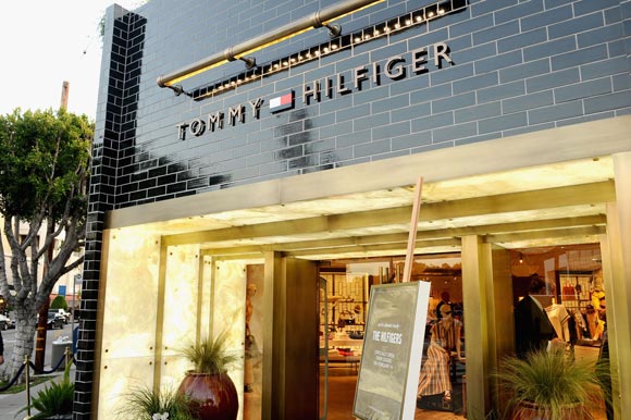 The Tommy Hilfiger store in LA