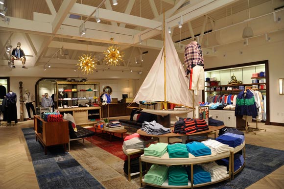 The Tommy Hilfiger store