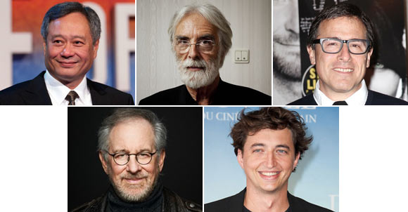 Ang Lee, Michael Haneke, David O Russull, Steven Spielberg, Benh Zeitlin